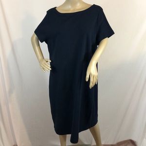 Talbots blue dress